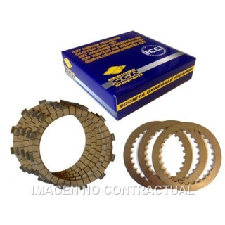 Kit discos embrague completo fcc