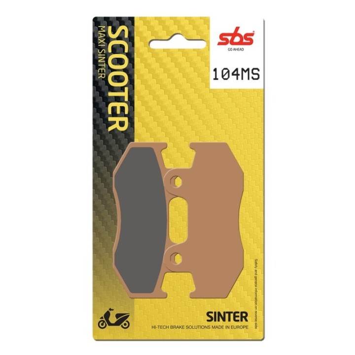 Pastillas Freno Moto Scooter SBS