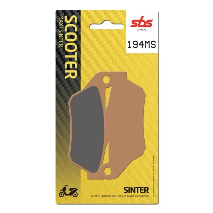 Pastillas Freno Moto Scooter SBS