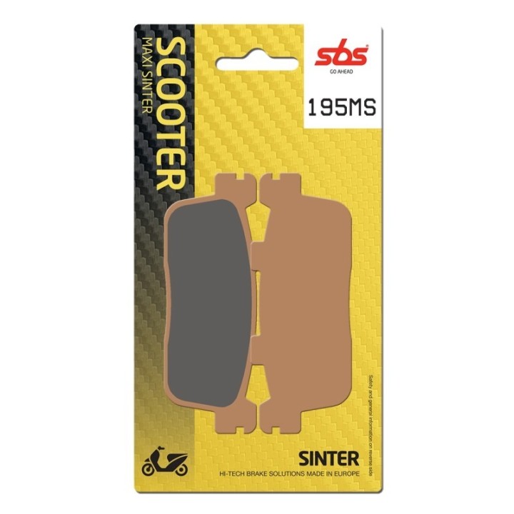 Pastillas Freno Moto Scooter SBS