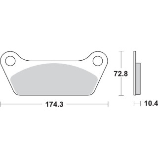 Pastillas Freno SBS Moto