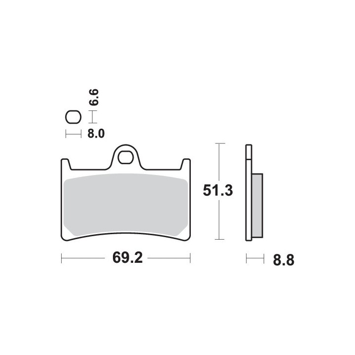 Pastillas Freno SBS Moto