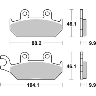Pastillas Freno SBS Moto
