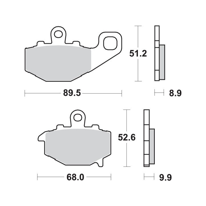 Pastillas Freno SBS Moto, Scooter, MotoCross, Enduro