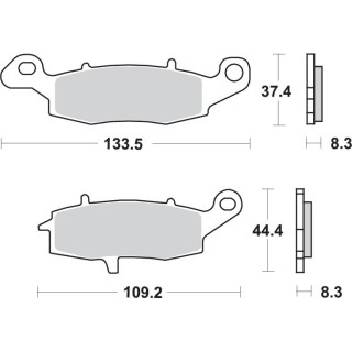 Pastillas Freno SBS Moto, Scooter, MotoCross, Enduro
