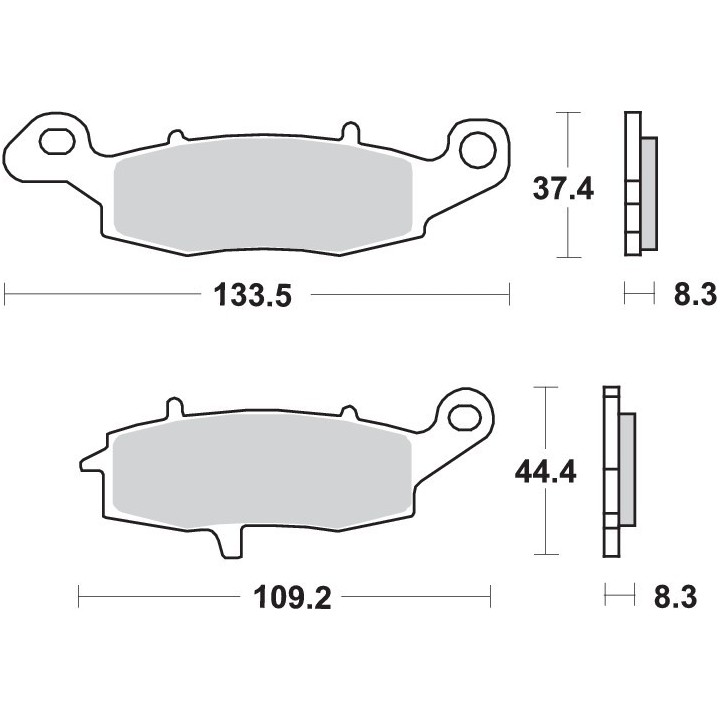 Pastillas Freno SBS Moto, Scooter, MotoCross, Enduro