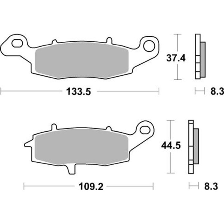 Pastillas Freno SBS Moto, Scooter, MotoCross, Enduro