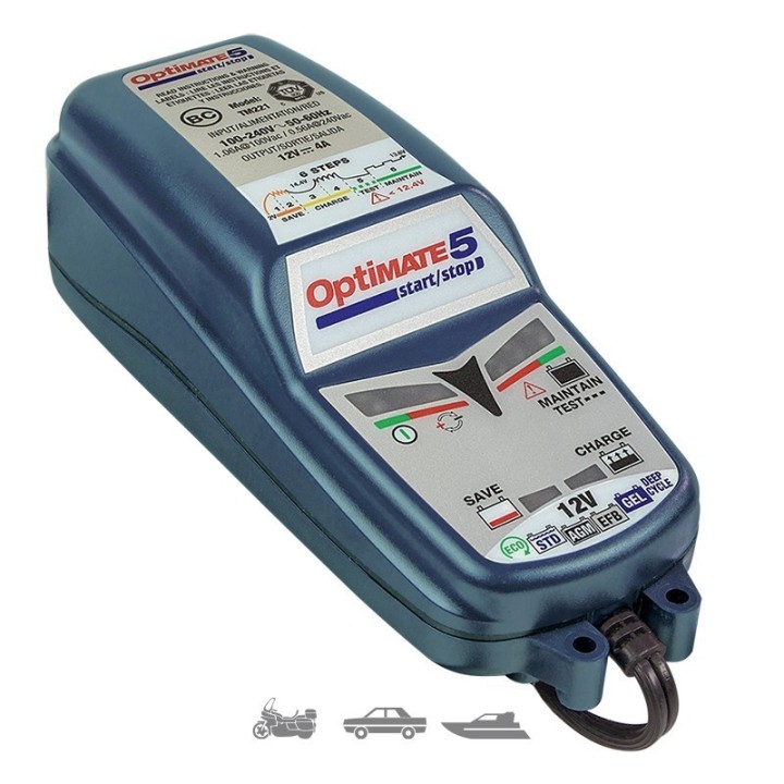 cargador bateria optimate