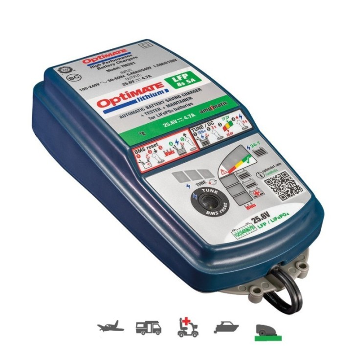 cargador bateria optimate