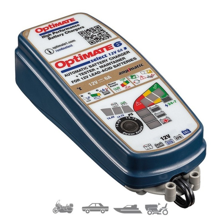 cargador bateria optimate