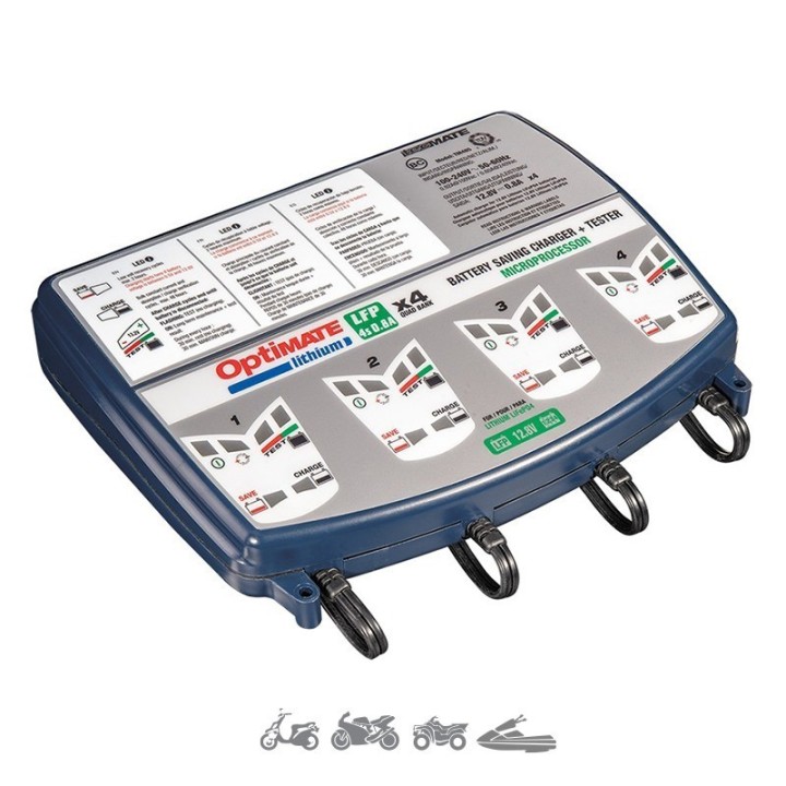 cargador bateria optimate