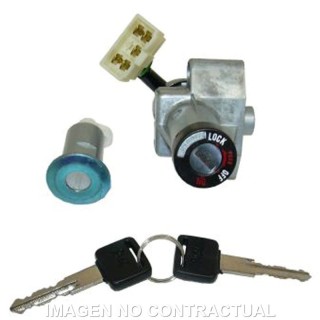 Cerradura Contacto Moto Scooter