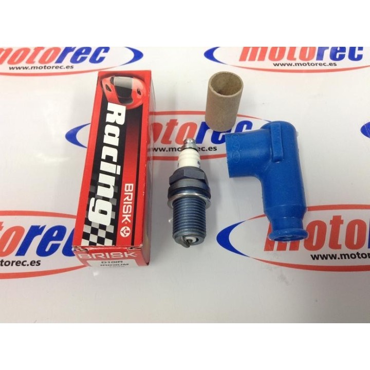 kit pipa pvl+bujia brisk D10IR
