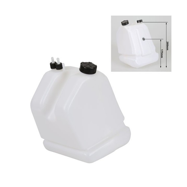 deposito gasolina 9l negro