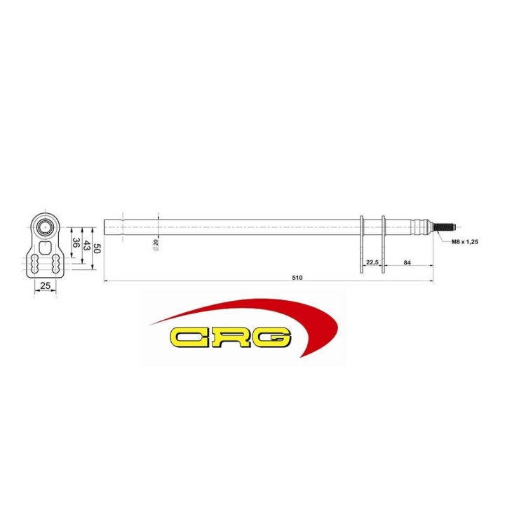 columna direccion crg maranello