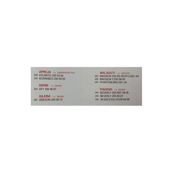 volante magnetico aprilia 250 derbi gp1 beverly 250
