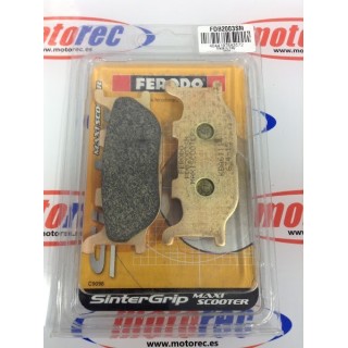 pastillas freno delantero ferodo maxi scooter yamaha