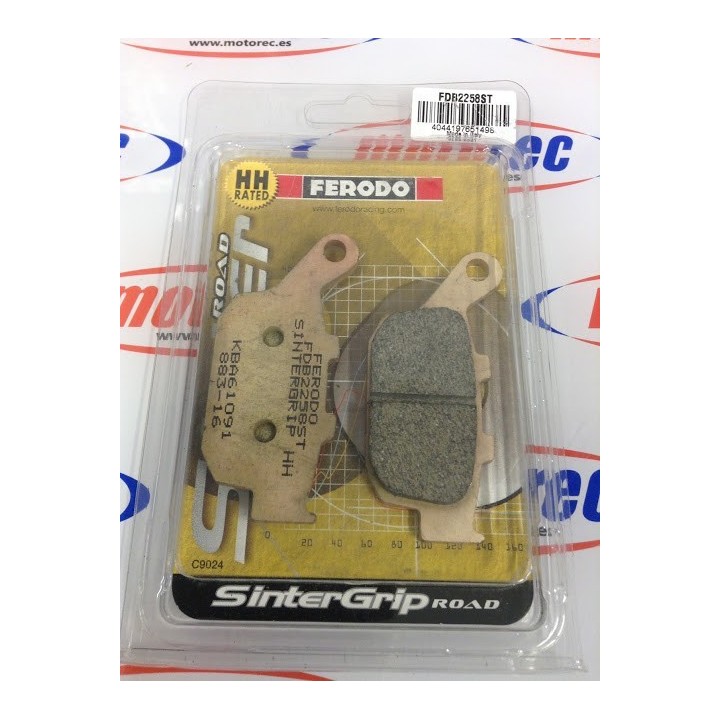 pastillas freno trasero ferodo honda yamaha kawasaki