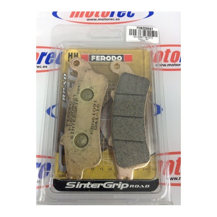 pastillas freno ferodo honda