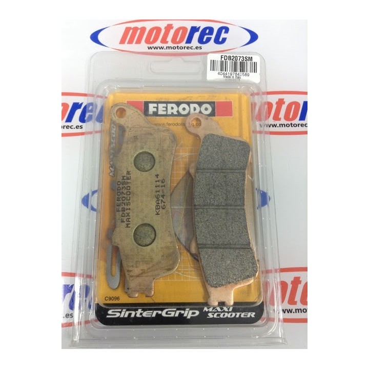 pastillas freno ferodo maxi scooter honda
