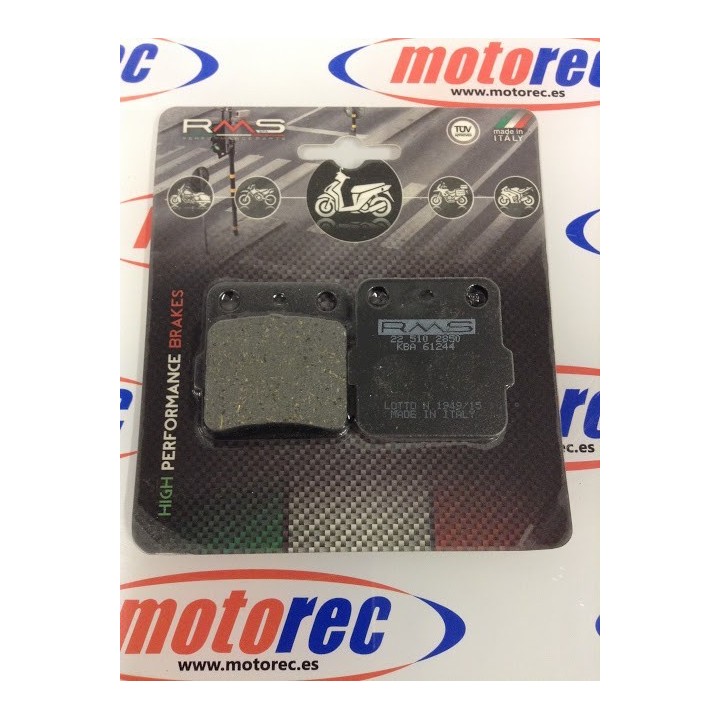 pastillas freno delantero yamaha yfm 350 honda cr 80