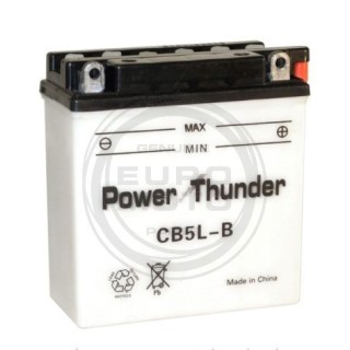 Batería Power Thunder CB5L-B con ácido