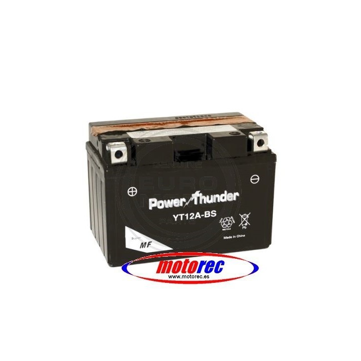 Batería Power Thunder YT12A-BS