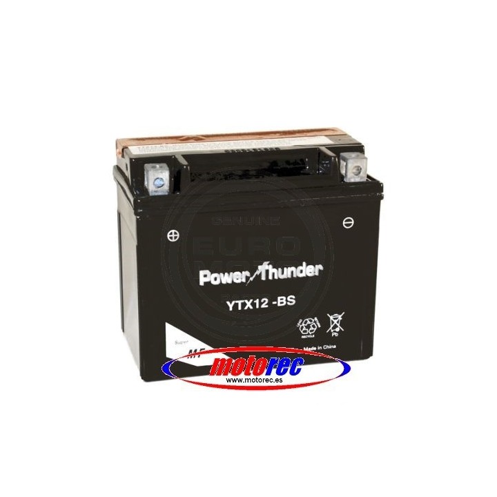 Batería Power Thunder YTX12-BS