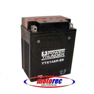 Batería Power Thunder YTX14AH-BS