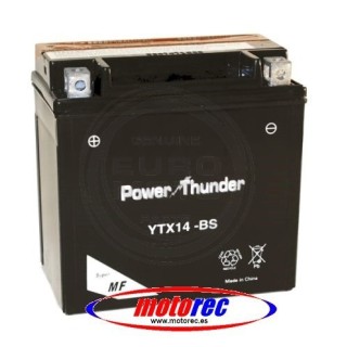 Batería Power Thunder YTX14-BS