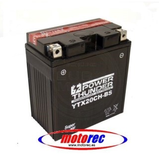 Batería Power Thunder YTX20CH-BS