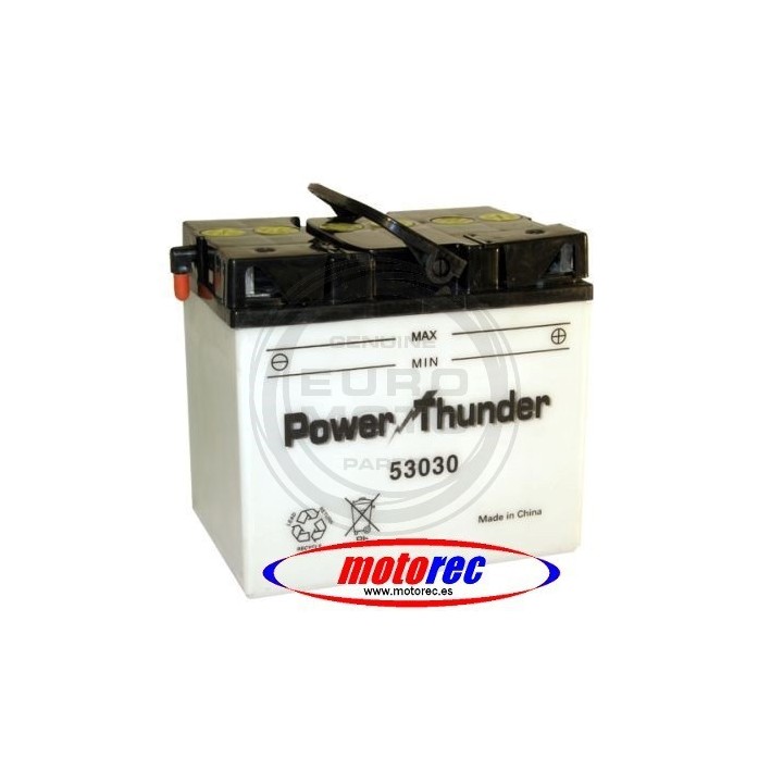Batería Power Thunder 53030 con ácido