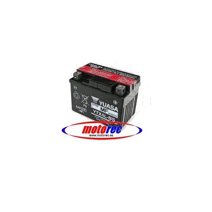Batería Yuasa YTX4L-BS