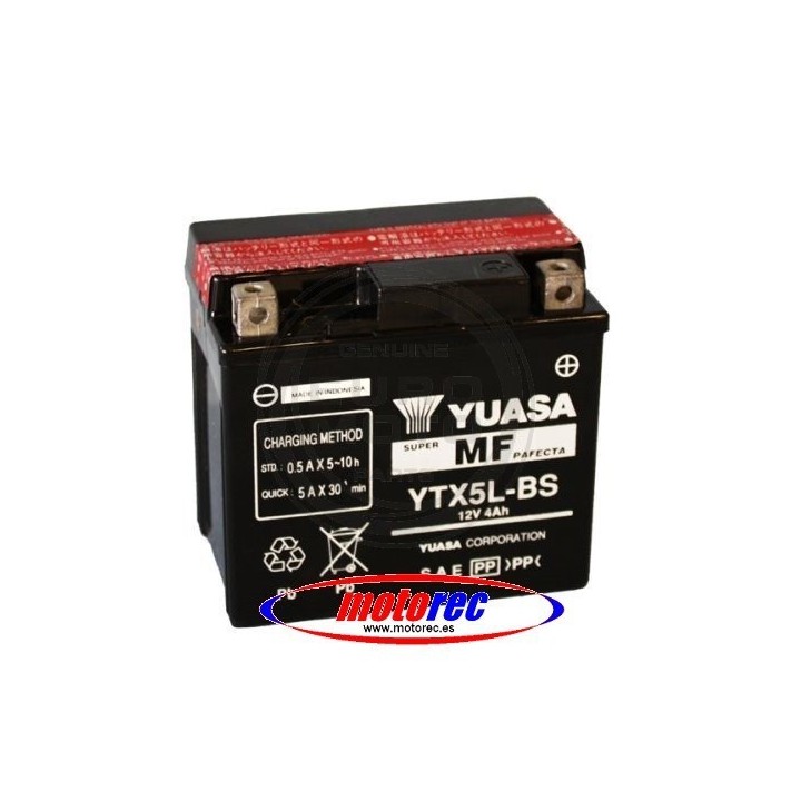 Batería Yuasa YTX5L-BS