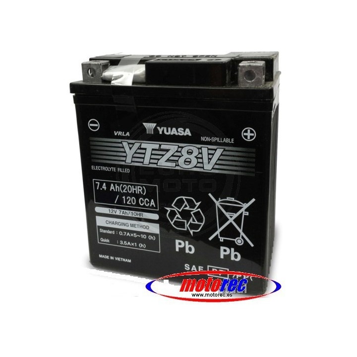 Batería Yuasa YTZ8-V