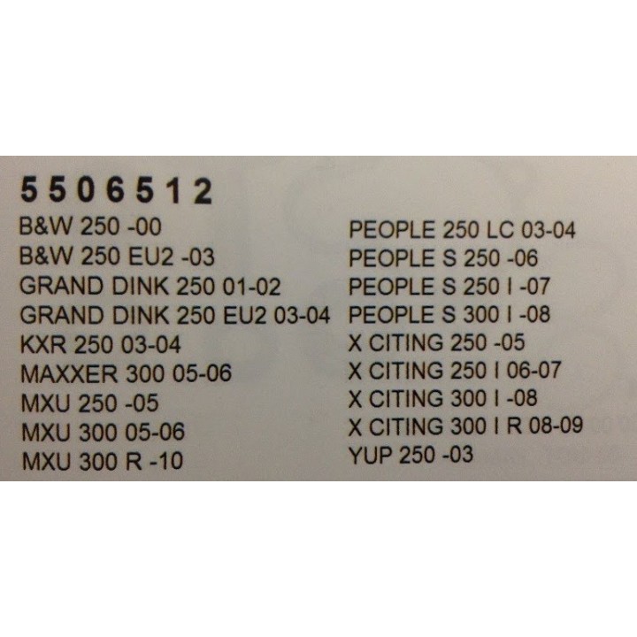 kit bomba agua kymco x citing people grand dink