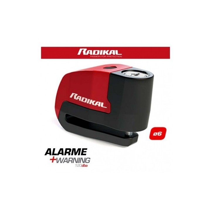 Candado antirrobo radikal alarma