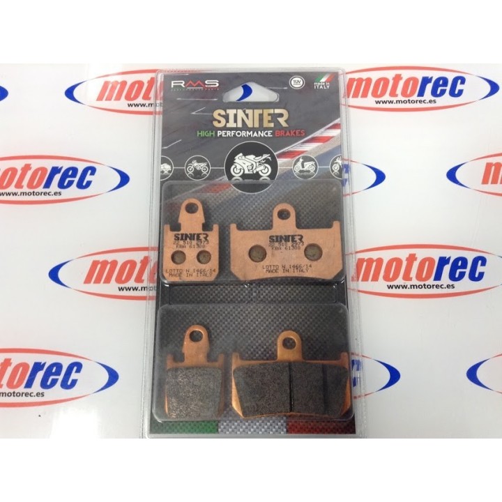 pastillas freno sinter yamaha R1 MT 01 V MAX