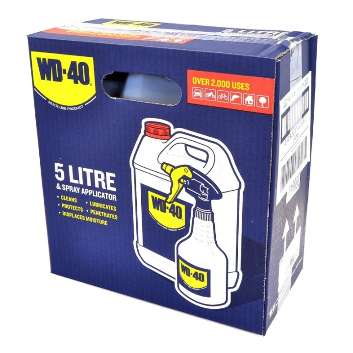 WD-40 GARRAFA 5L + PULVERIZADOR