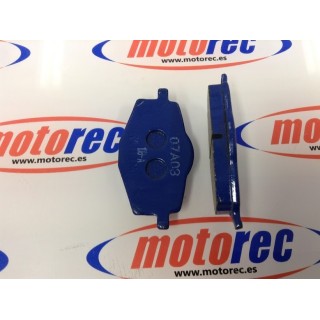 pastillas freno trasero yamaha xt,tzr, piaggio, aprilia
