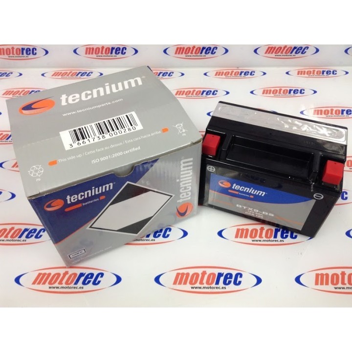 BATERIA TECNIUM BTX9-BS YTX9-BS