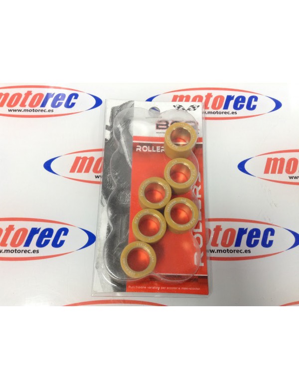 Rodillos variador honda sh 300, forza, kymco, piaggio