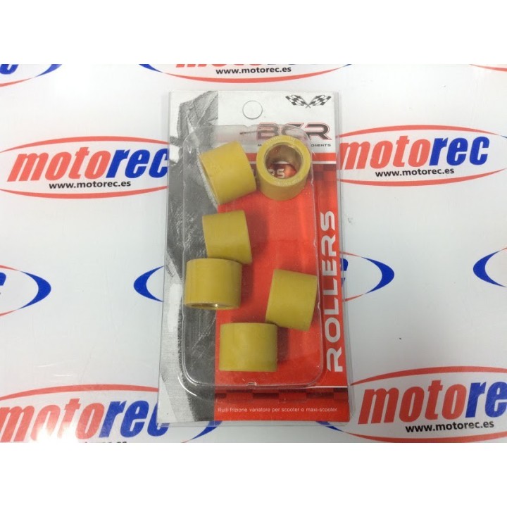 Rodillos variador honda sh 300, forza, kymco, piaggio