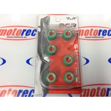 Rodillos variador honda scoopy 50,kymco,peugeot,sym