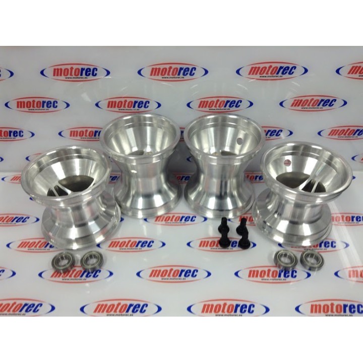 Set LLantas Aluminio Cadete/Alevin Del-Tras