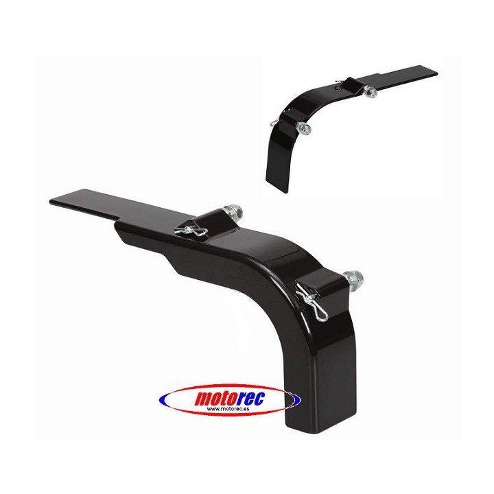 CUBRECADENA KZ NEGRO CON SOPORTE