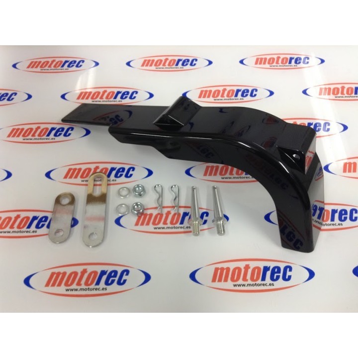 CUBRECADENA KZ NEGRO CON SOPORTE
