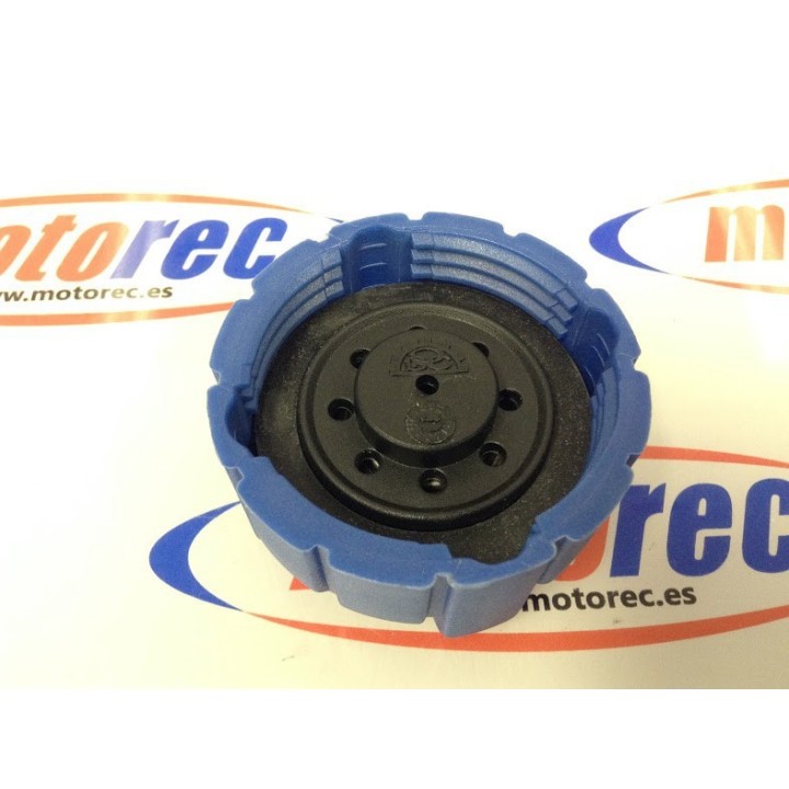 Tapon Radiador plastico azul