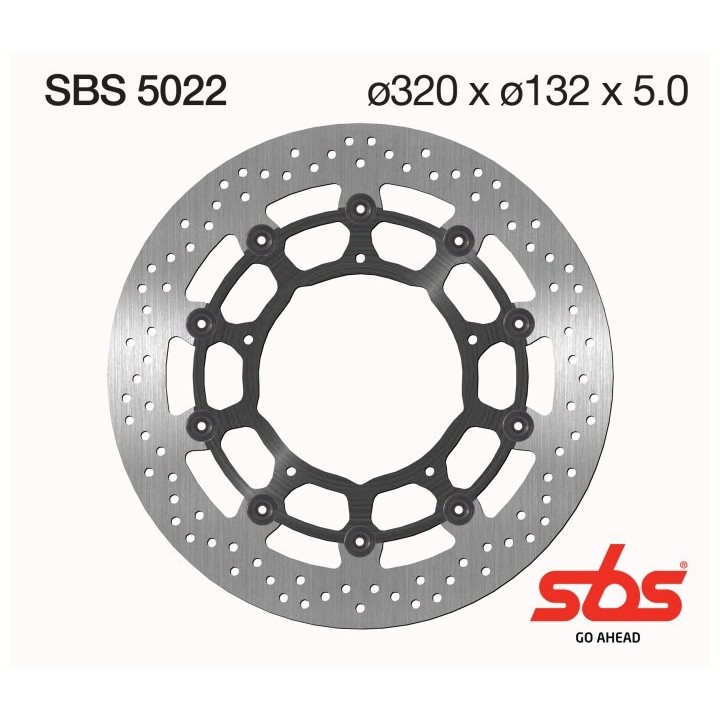 Discos freno SBS Yamaha YZF R1, FZ1 Fazer
