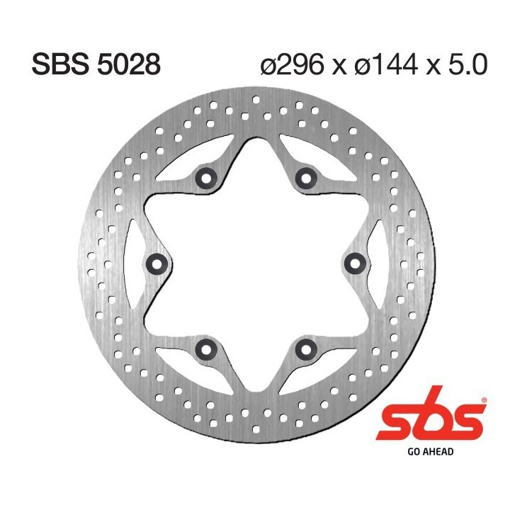 Discos freno SBS Honda CBF 500/600, VTR, CBR